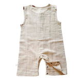 Tickle Camelot Organic Muslin Baby Romper