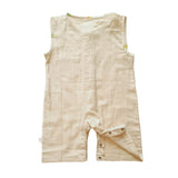 Tickle Lil Sea Sparkle Muslin Baby Romper