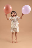 Tickle Sea Sparkle Organic Baby Muslin Shorts and Tee Set