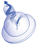 Nip Wide Neck Round Silicone Teat 0M+ - Medium Flow (Pack of 2)