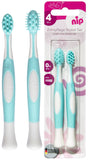 Nip Baby Dental Care Starter Set - Turquoise (Pack of 2)