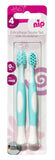 Nip Baby Dental Care Starter Set - Turquoise (Pack of 2)