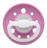 Nip Cherry Orthodontic Latex 6M+ Baby Pacifier - Peach & Pink (Pack of 2)