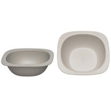 Nip Eat Green Eco-Friendly Organic Baby Feeding Bowl Set - Grey (Pack of 2)