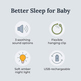 Yogasleep Hushh Portable White Noise Sound Machine