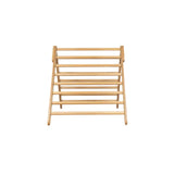 Ezzro - Mini Toddler Pikler With Large Climbing Pikler And Slide - Natural