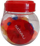 Nataraj Petals Eraser Assorted 25Pcs Mini Jar