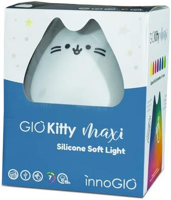 InnoGio - Gio Kitty Maxi Silicone Night Light - Laadlee