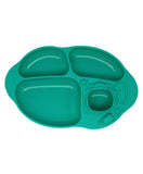 Marcus & Marcus - Silicone Yummy Dips Suction Divided Plate - Ollie - Laadlee