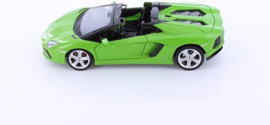 MSZ Lamborghini Aventador Roadster Car 1:32 Die-Cast Replica - Green - Laadlee