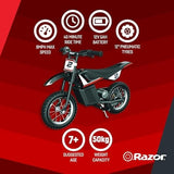 Razor Motorbike D.Rocket Mx125 13Km/H - Black