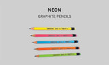 Doms Neon RT HB/2 Pencils Plastic Sipper 30 Pcs