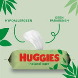 Huggies Natural Aloe Vera Baby Wipes - Pack of 10 (560 Wipes)