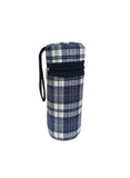 Cuddle & Cloud Heat Preservation Thermal Baby Bottle Warmer - Fabric Checkered Blue/Yellow