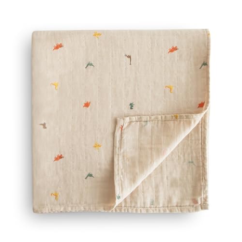 Mushie Swaddle - Dinosaurs - Laadlee