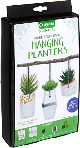 Crayola Signature Make Your Own Hanging Planters
