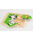 Viga Handy Puzzle - Zebra