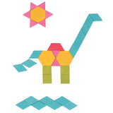 Lelin Wooden Mosaic Blocks - 250pcs