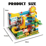 Feelo Giraffe Slide Big Building Blocks For Kids - 99pcs