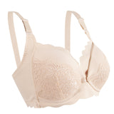 Okus Elegant Seamless Maternity & Nursing Bra - Beige - Laadlee