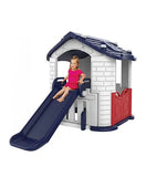 MYTS All-in-1 Indoor Playhouse With Slide Blue
