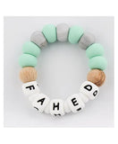 Desert Chomps Personalized Teether Lasso - Mint