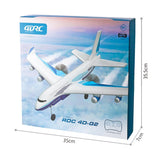 Stem Foam 2-Channel Remote Control Glider Airliner - White