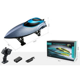 Stem Single Paddle High Speed Remote Control Boat - Medium 1Pc (Color May Vary)