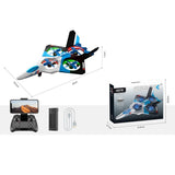 Stem Stark Brushless 4-Axis Remote Control Fighter Aircraft 1Pc (Color May Vary)