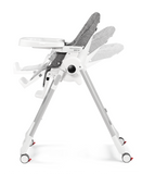 Peg Perego Prima Pappa Follow Me Baby High Chair - Wonder Grey