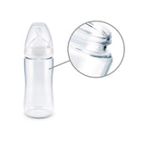 Nuk New Classic Glass Baby Bottle With Teat - 240ml