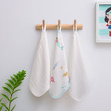 Anvi Baby Set of 3 Organic Bamboo Face Cloth - Mermaids
