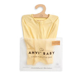 Anvi Baby Organic Zipper Sleepsuit - Lemon