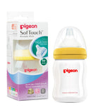 Pigeon Plastic Wide Neck Feeding Bottle 160ml - Assorted