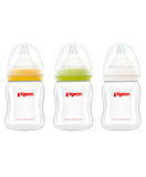 Pigeon Plastic Wide Neck Feeding Bottle 160ml - Assorted
