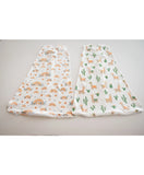 Tickle Tickle Organic Cotton Sleeping Bag Value Pack - Rainbow / Llama