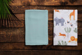 Anvi Baby Set Swaddle - Green Forest