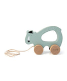 Trixie Wooden Pull Along Toy - Mr. Polar Bear - Laadlee