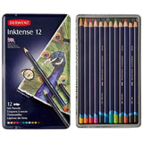 Derwent Inktense Watercolor Pencils Tin of 12Pcs
