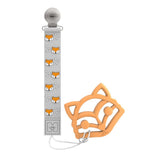 Malarkey Kids Teether Tether And Teether- Fox - Laadlee