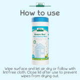 Aleva Naturals Bamboo Baby Multi-Surface Wipes - 60ct - Laadlee