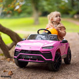 Megastar Licensed Lamborghini Urus Electric With Remote Control Cars 12V - Pink