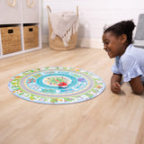 Melissa and Doug Round the Shore Floor Puzzle & Play Set