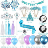 Brain Giggles Frozen Birthday Party Decoration Set 103 Pcs