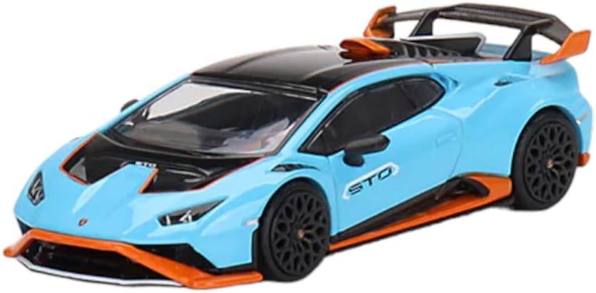 MSZ Lamborghini STO Car 1:64 Die-Cast Replica - Blue - Laadlee