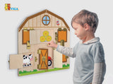 Viga Wall Toy - Locking And Unlocking