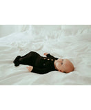 Anvi Baby Black Knotted Gown - Black