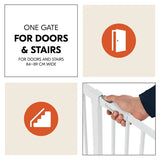Hauck Open N Stop? 2 Safety Gates - White