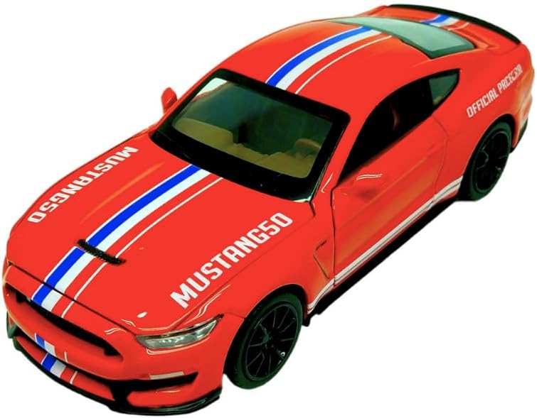 MSZ Ford Shelby GT350 Car 1:32 Die-Cast Replica - Red - Laadlee