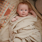 Mushie Swaddle - Rainbow - Laadlee